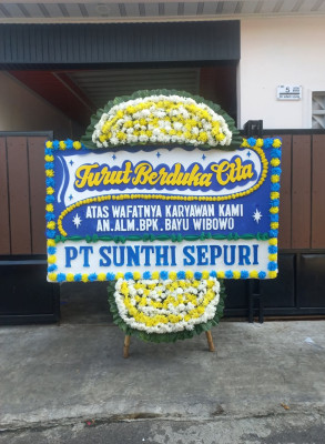 Papan Bunga Duka di Kedaleman